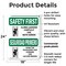 Signmission Safety Culture Sign, 18 in Width, Plastic, Rectangle, Bilingual OS-2PACK-SF-P-1824-L-10755 - alternate 5